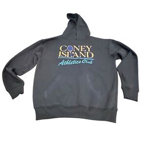 Coney Island Picnic Hoodie men’s Small Coney Island Athletic Club Black NWT